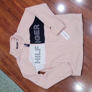 NWT size L Tommy Hilfiger Zip Fleece jacket